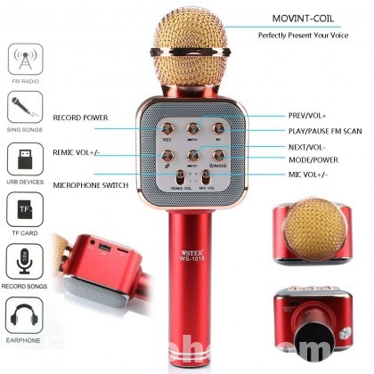 Bluetooth Mic Speaker With Recording